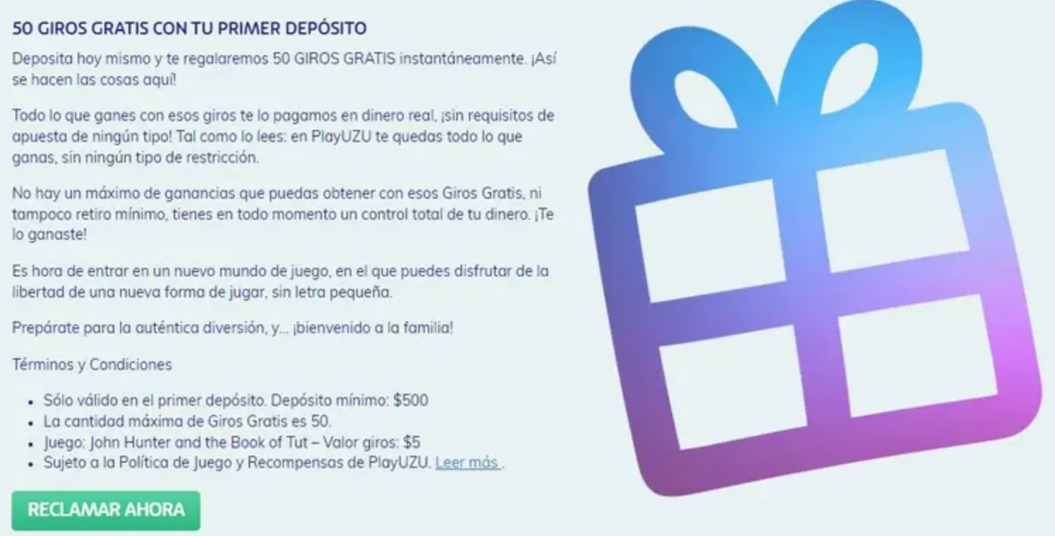 Bonos PlayUZU