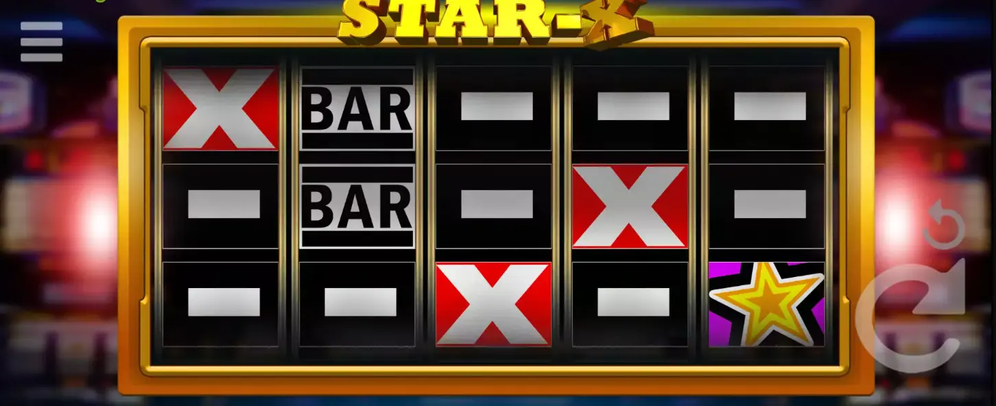 Star X tablero