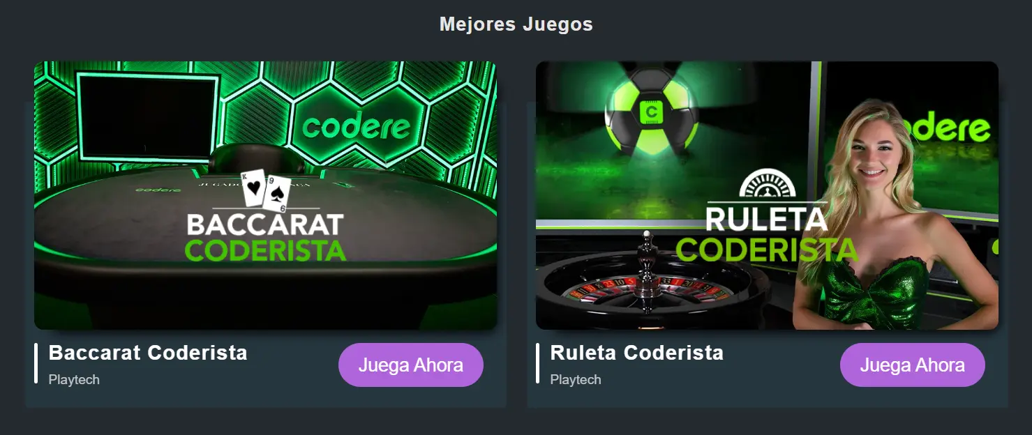 baccarat y ruleta